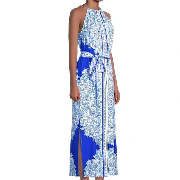 slim fit dress slacks Jasmine Halter Midi Dress, in Copper Luxe Satin, Size: XL | Show Me Your Mumu